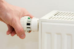 East Putford central heating installation costs